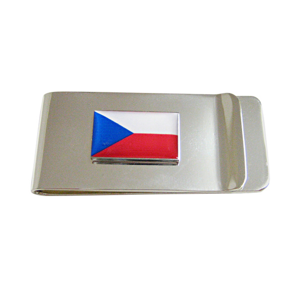 Amazon.com: Prague Czech Republic Flag Charm with Bracelet  Czech Republic Czechia Flag Pendant Money Clip